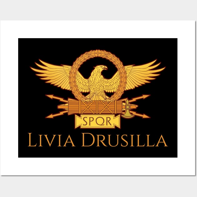 Great Women In Roman History Empress Livia Drusilla Of Rome Wall Art by Styr Designs